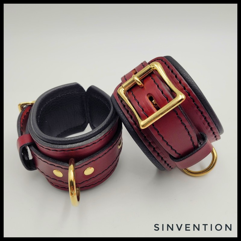 Purgatory Wrist Cuffs - Cardinal Edition