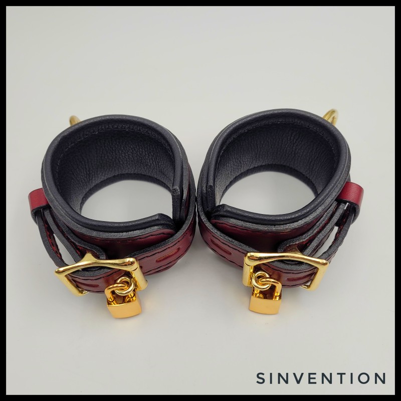 Purgatory Wrist Cuffs - Cardinal Edition