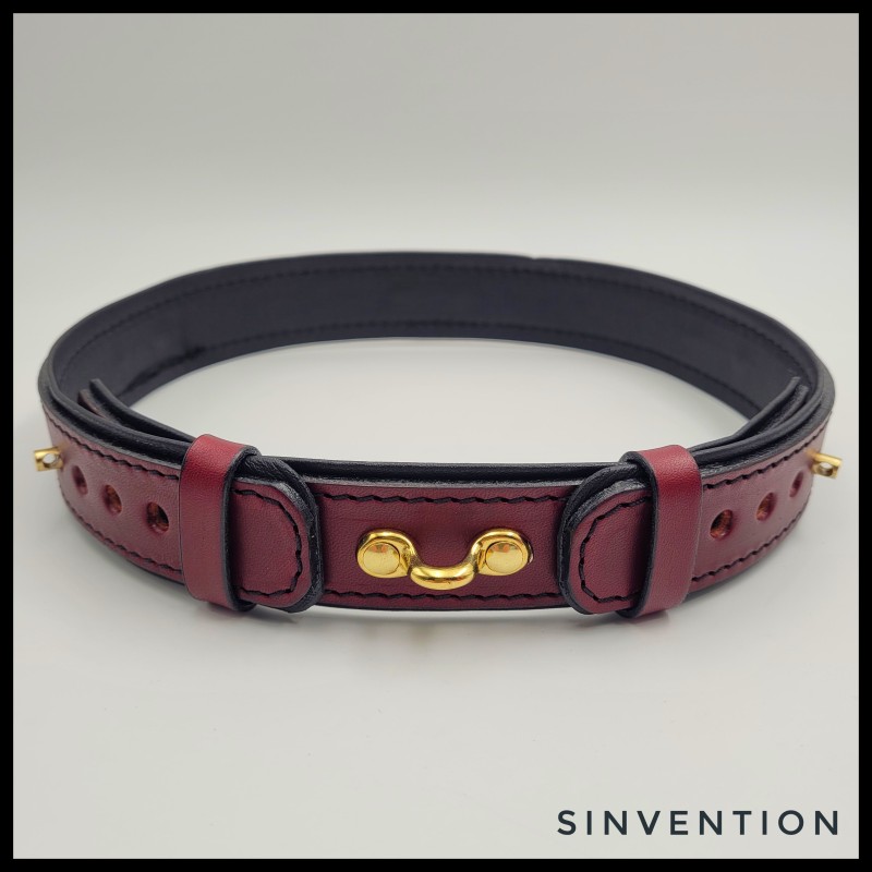 Lust Series Bondage Belt - Cardinal Edition