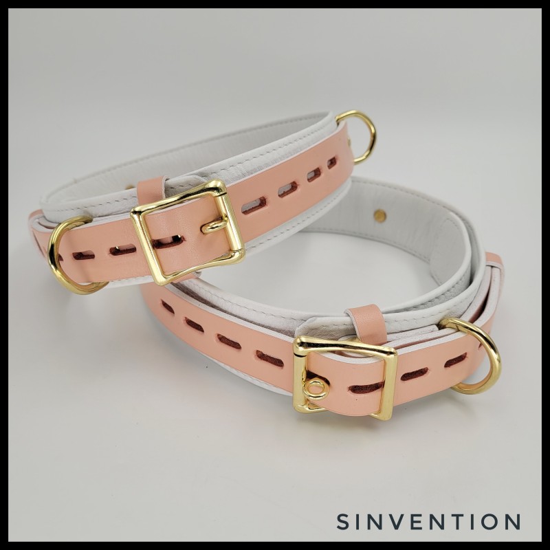 Salvation Series Thigh Cuffs - Angel Edition