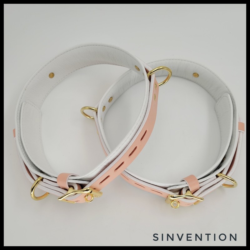 Salvation Series Thigh Cuffs - Angel Edition