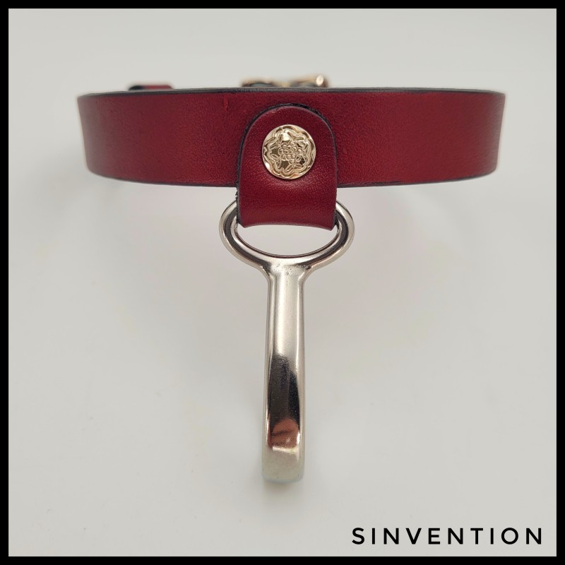 Teardrop Collar in OxBlood