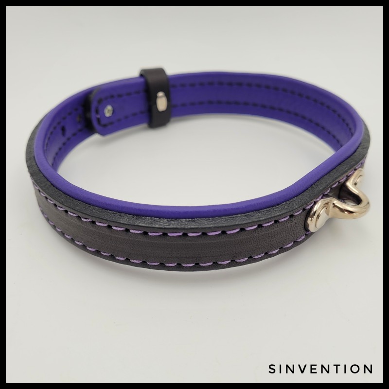 Purity Collar - Purple & Black