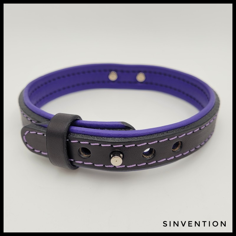 Purity Collar - Purple & Black