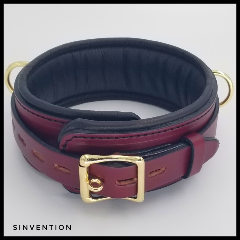 Ecstasy Collection Padded Collar - Cardinal Edition