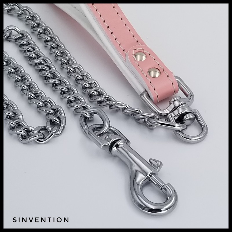 Pale Pink Purgatory Chain Lead