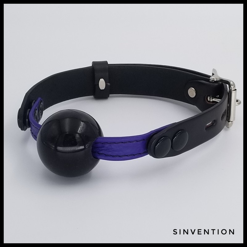 Sinvention Black Silicone Ball Gag