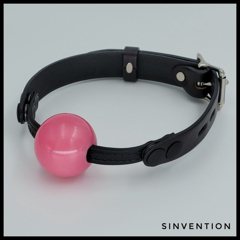 Sinvention Pearlescent Pink Ball Gag