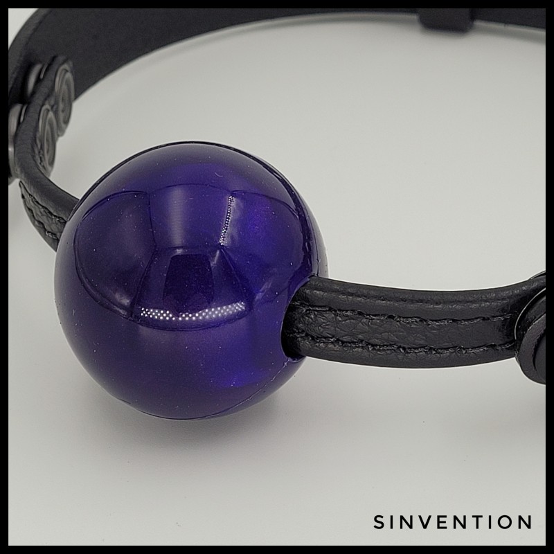 Sinvention Pearlescent Purple Ball Gag