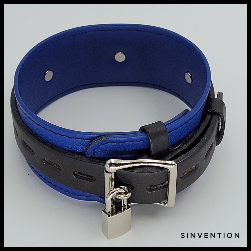 Salvation Collar Down Dee in Royal Blue & Black