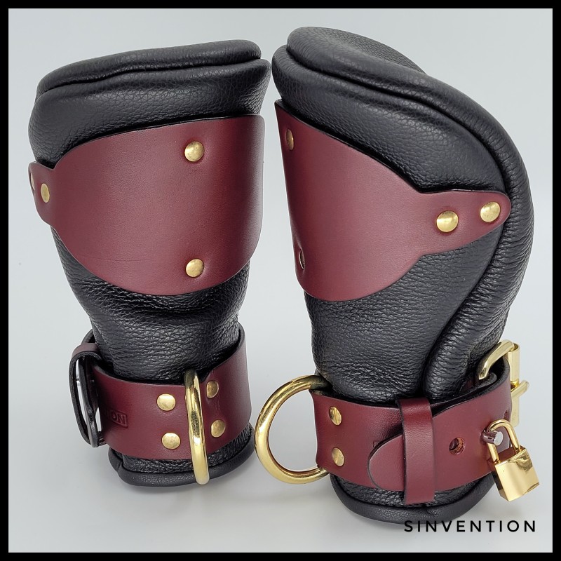 Sinvention Padded Fist Mitts - Cardinal Edition