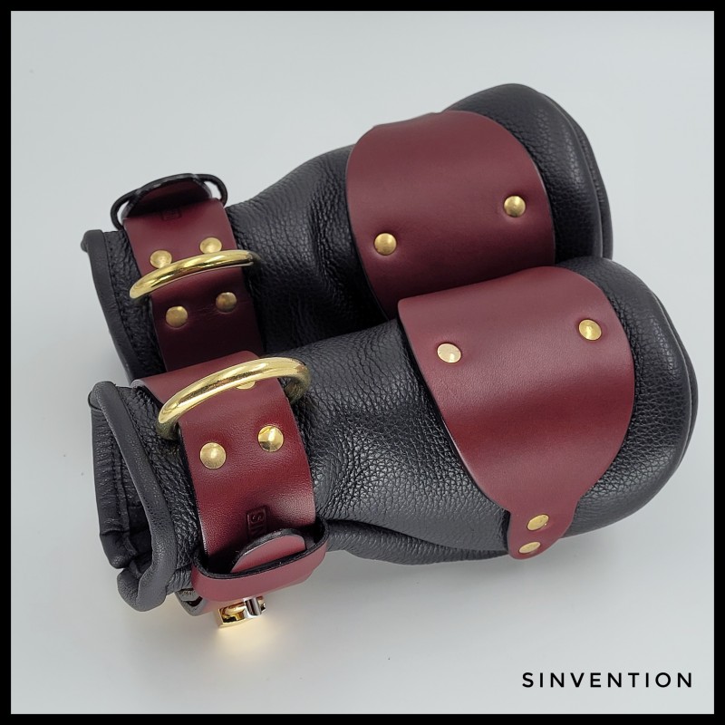 Sinvention Padded Fist Mitts - Cardinal Edition