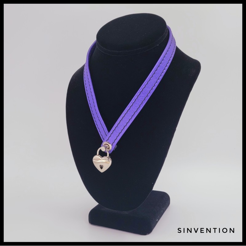 Soft Leather Eternity Collar