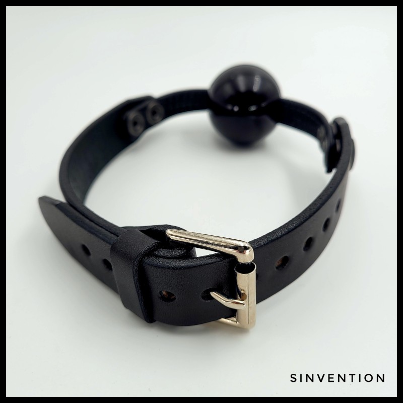 Sinvention Black Silicone Ball Gag