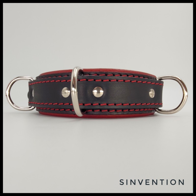 Purgatory Narrow Slave Collar - Hellfire Edition