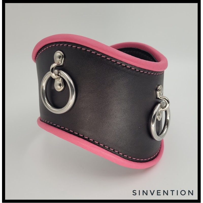 Purgatory Extreme Posture Collar - Black & Pink