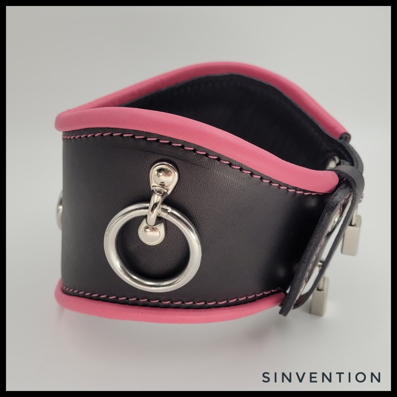 Purgatory Extreme Posture Collar - Black & Pink