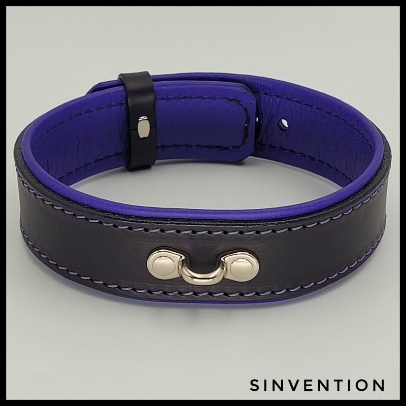 Lust Collar - Black & Purple