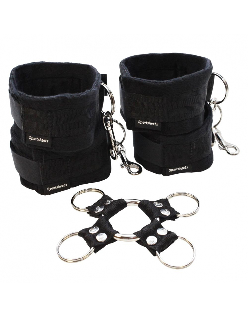 5-Piece Hog Tie & Cuff Set