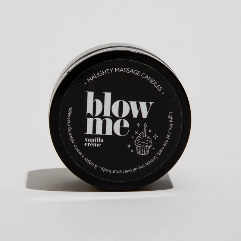 Blow Me - Naughty Mini Massage Candle