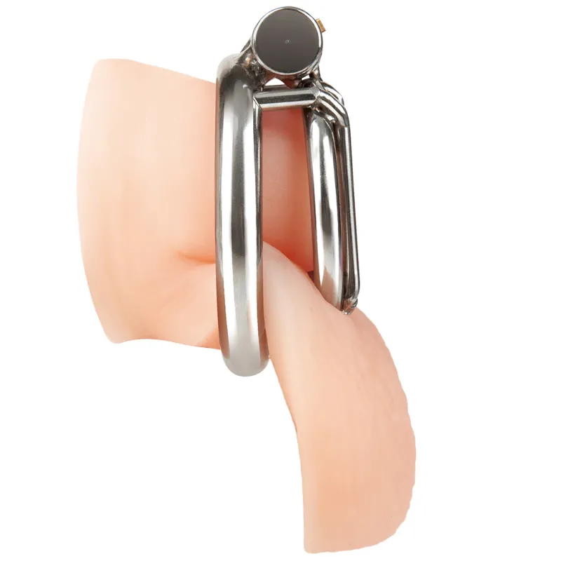 Blueline Stainless Steel Inverted Micro Jail Time Cock Cage