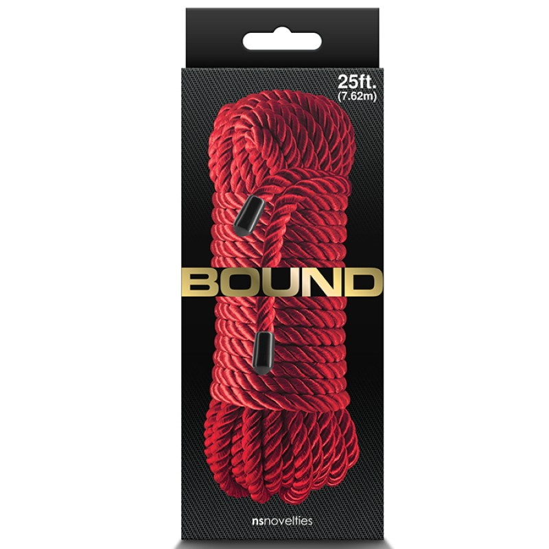 Bound Rope: 25 Feet - Red