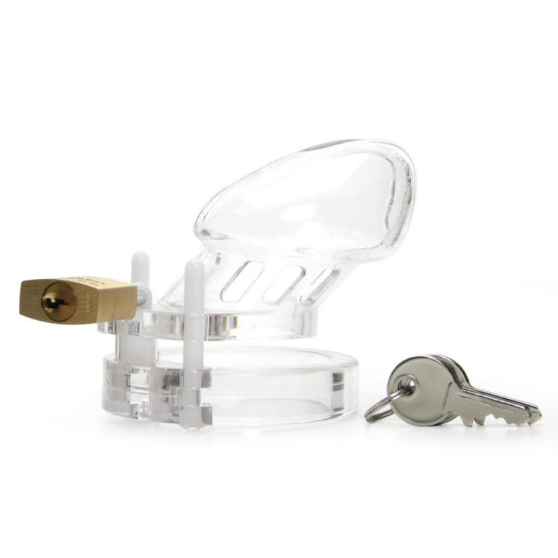 CB6000S 2.5 Male Chastity Device Clear
