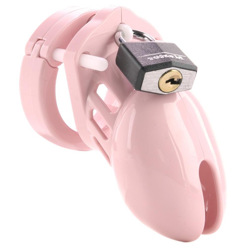 CB6000S 2.5" Male Chastity Device in Pink