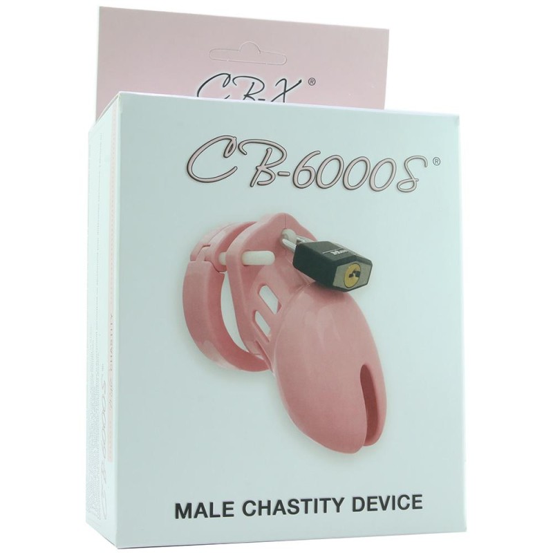 CB6000S 2.5 Male Chastity Device in Pink