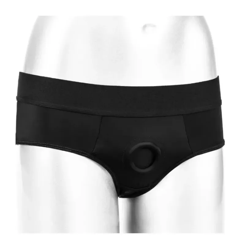 Her Royal Harness Backless Brief S/M