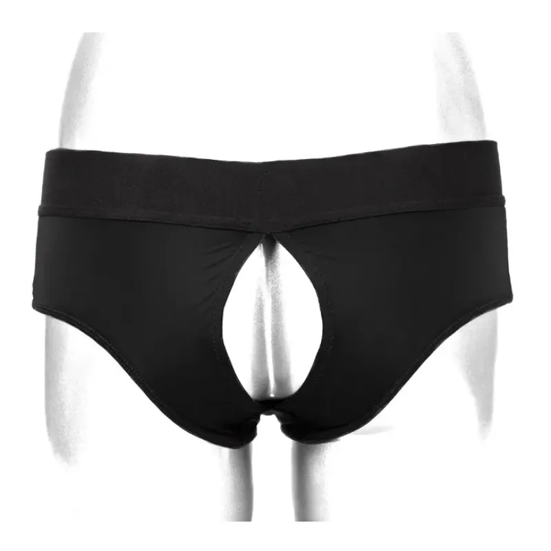 Her Royal Harness Backless Brief S/M