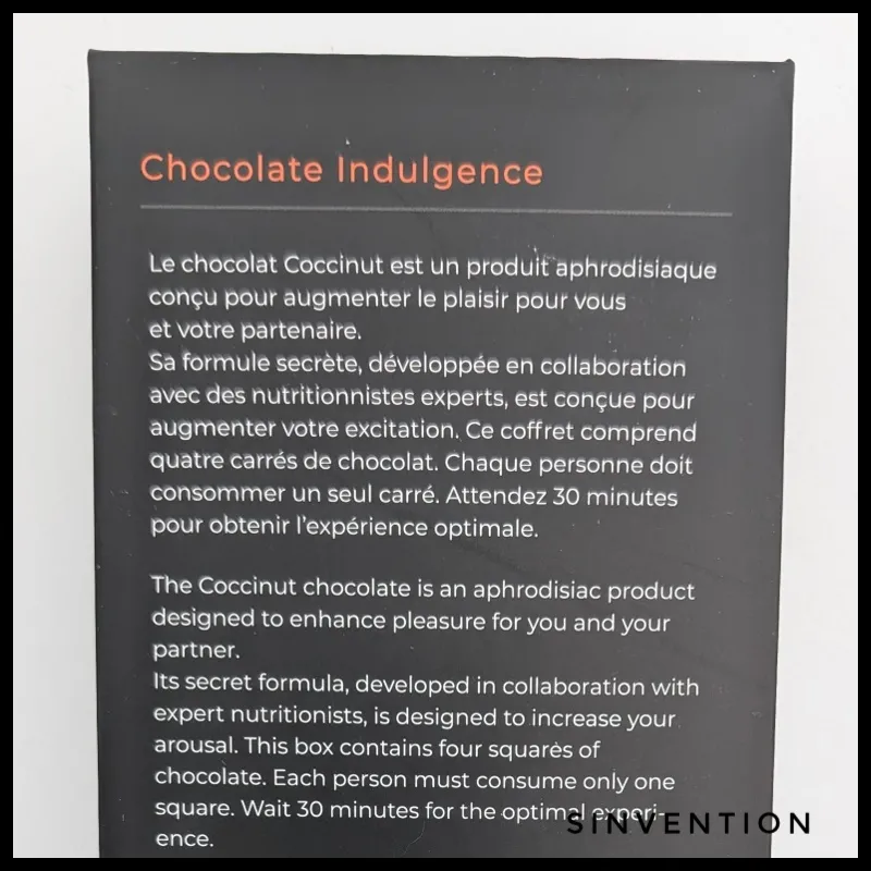 Coccinut Erotic Chocolates - Aphrodisiac Gourmet Chocolates