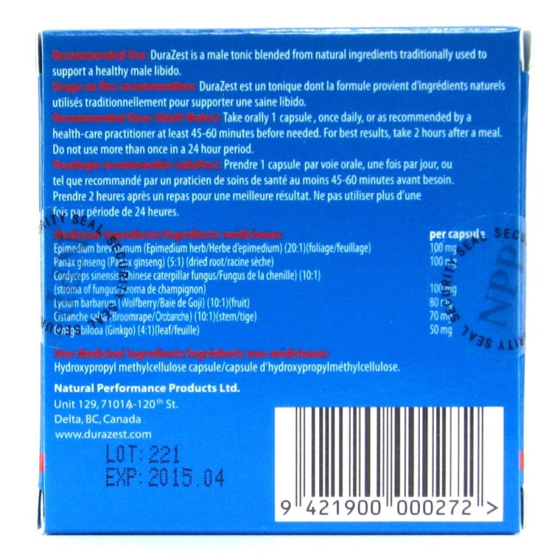 Durazest for Men in 2 Pack