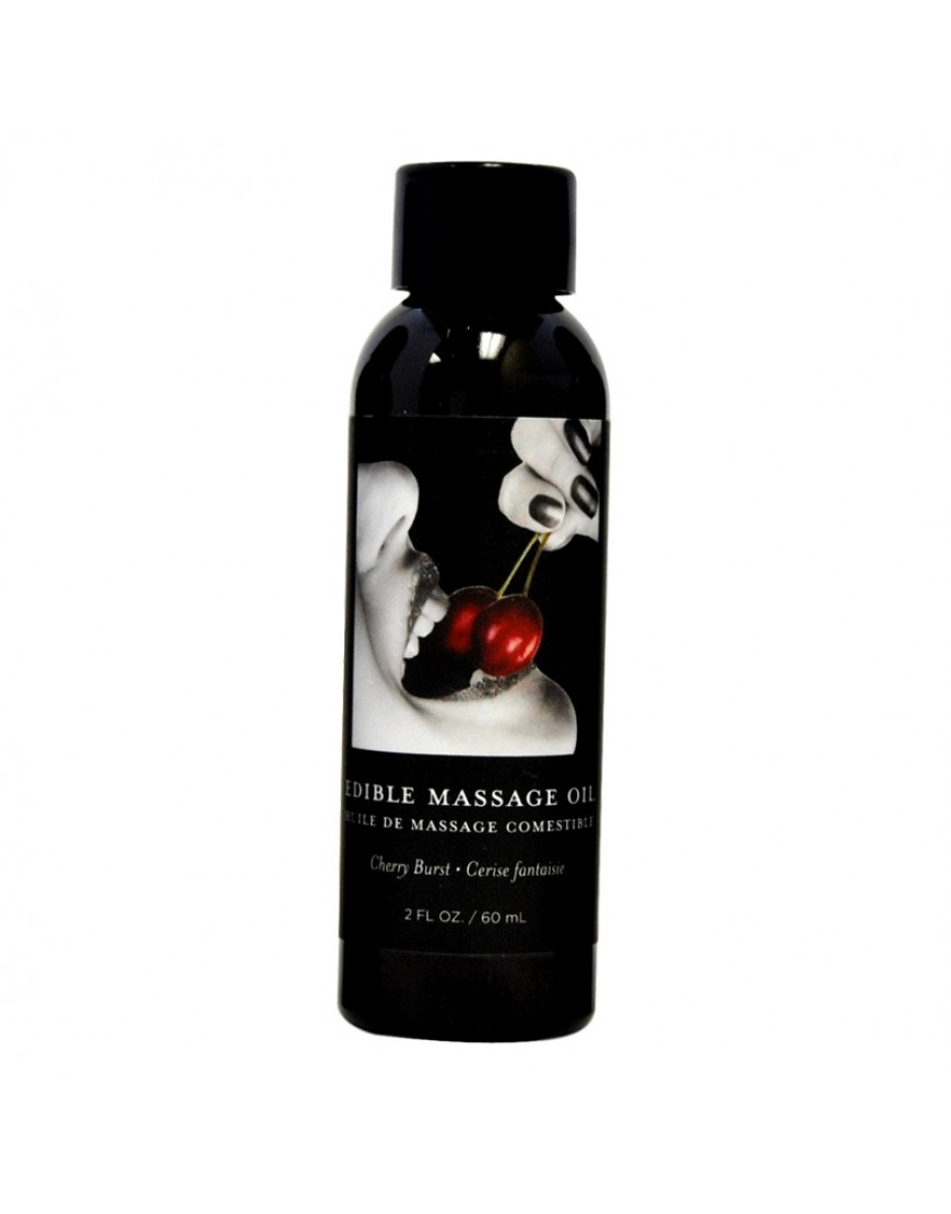 Edible Massage Oil Cherry 2oz