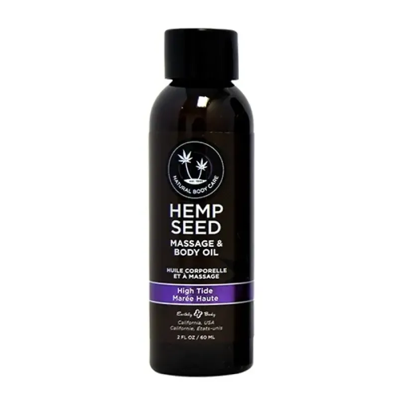 Hemp Seed Massage Oil High Tide 2oz
