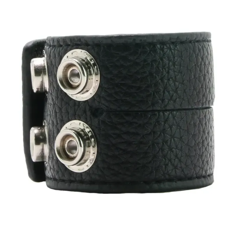 Blue Line 1.5 Inch Cock Ring with Ball Strap