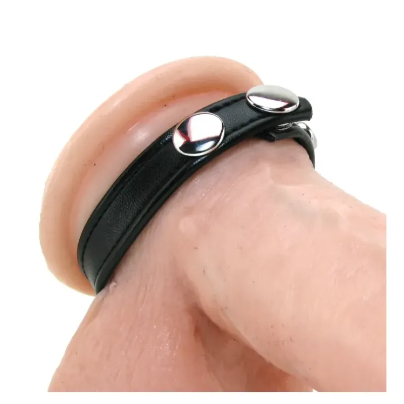 Blue Line Snap Cock Ring in 7.75inch/20cm