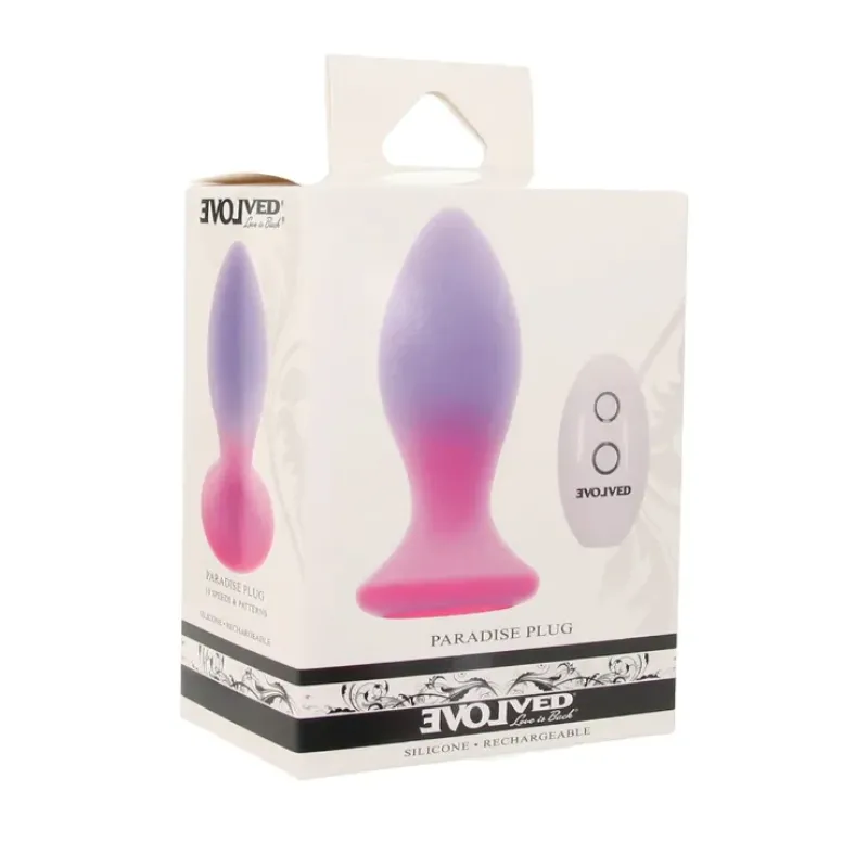 Paradise Remote Vibrating Butt Plug