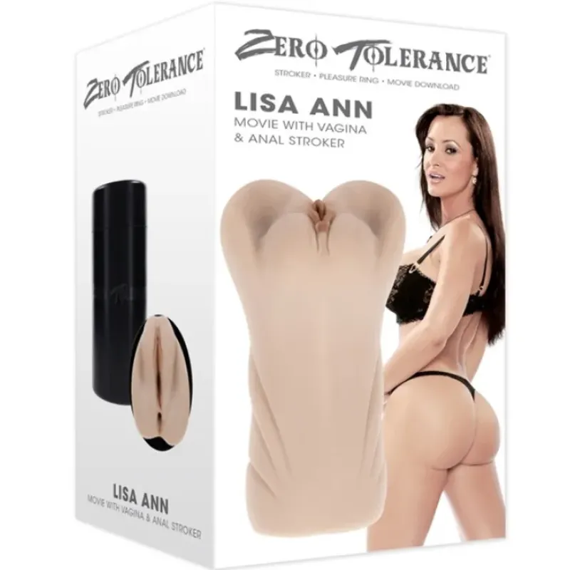 Lisa Ann Movie with Vagina & Anal Stroker