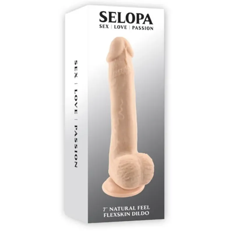 7 Natural Feel Flexskin - Dildo - Light