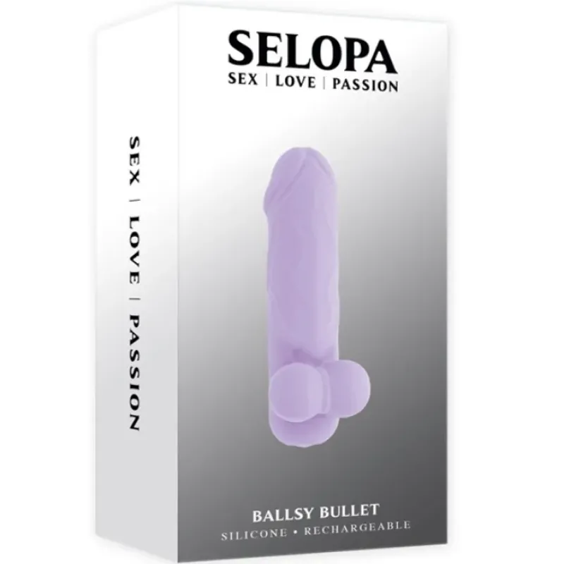 Ballsy Bullet - Silicone rechargeable