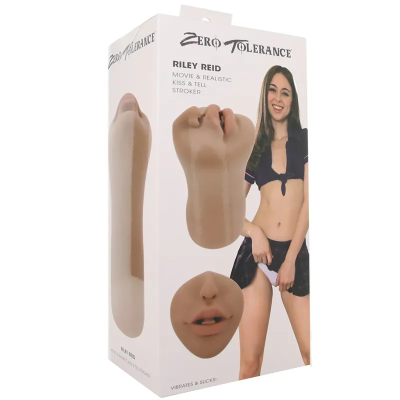Zero Tolerance Riley Reid Kiss & Tell Stroker