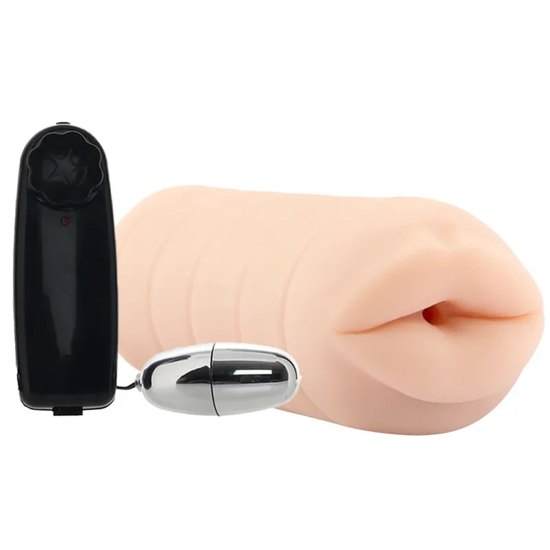 Barely Legal Vibrating Blow Job Stroker in Flesh