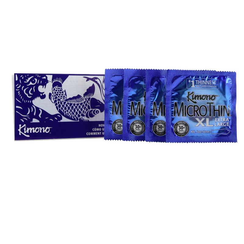 Kimono Micro Thin XL Condoms 12 pack