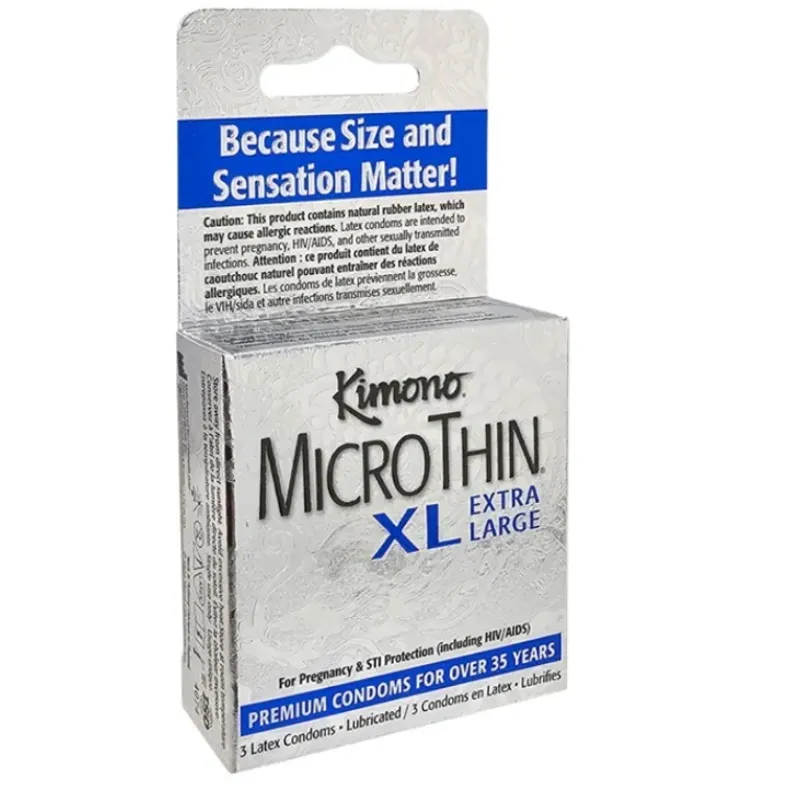 KIMONO MICRO THIN XTRA LARGE BOX OF 3