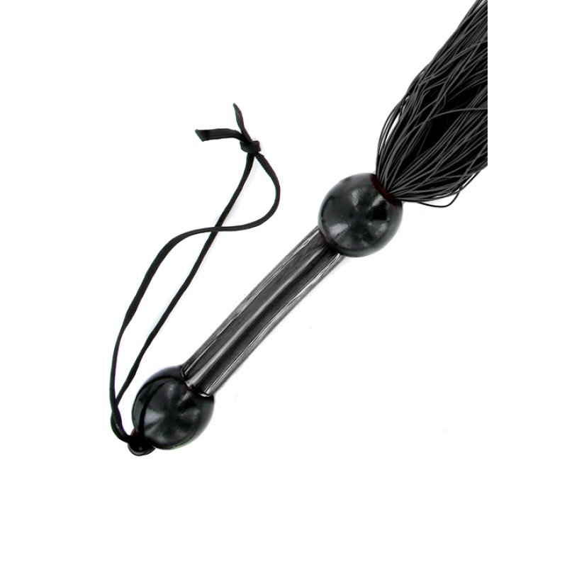Silicone 22 Rubber Whip Flogger