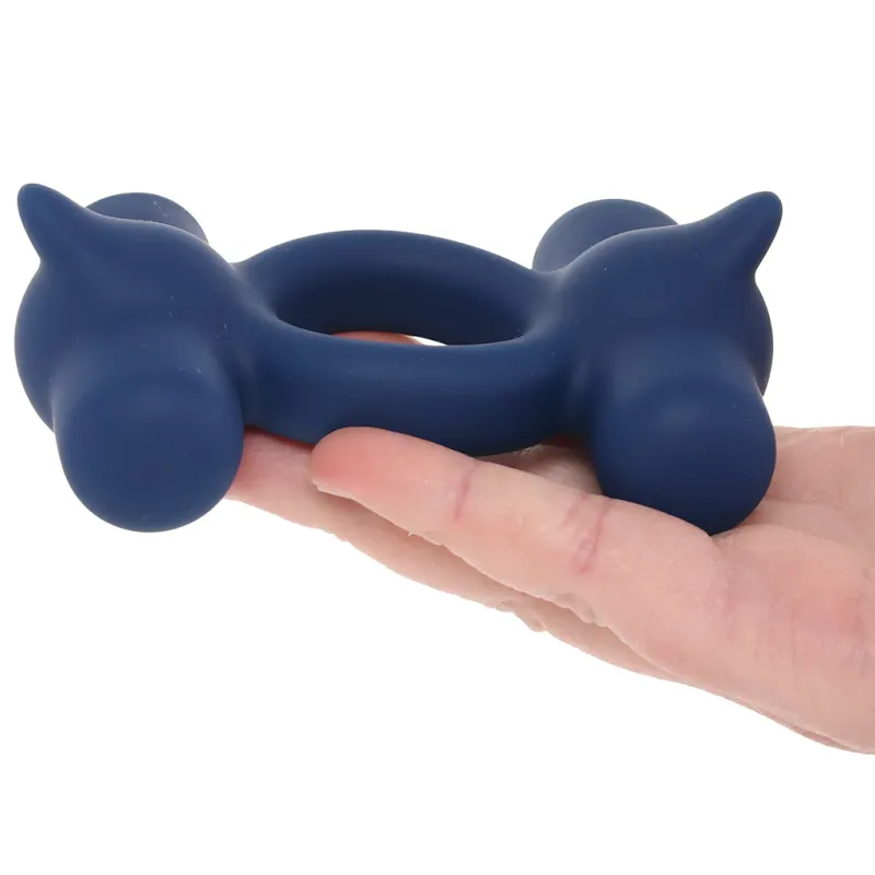 Ronan Dual Vibrating Liquid Silicone C-Ring