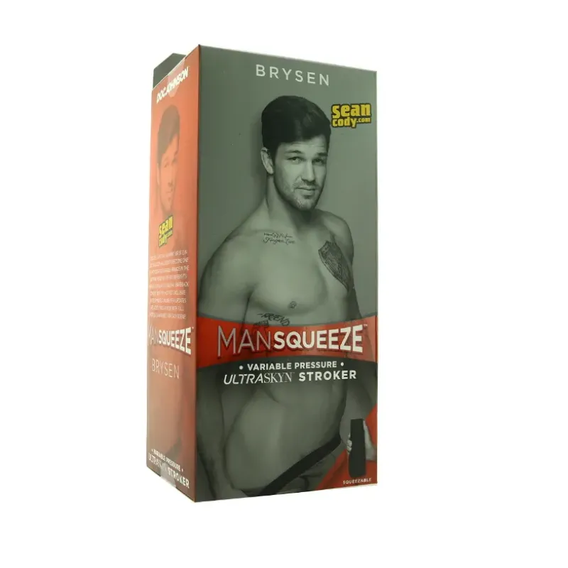 Man Squeeze Brysen ULTRASKYN Stroker