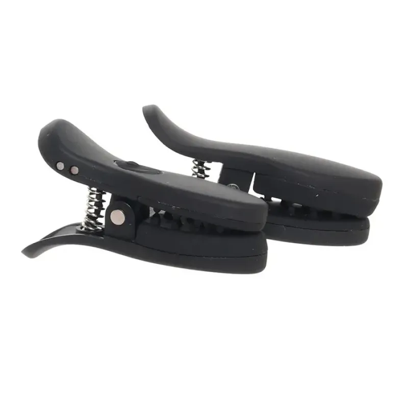 Master Series Dark Grip Vibrating Nipple Clamps