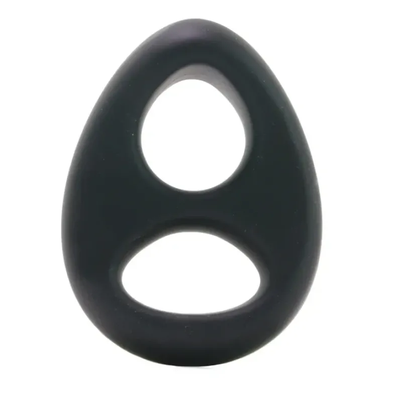 Renegade Romeo Soft Silicone Dual Ring in Black